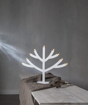 Grene lysestake 64 cm - hvit - Interiør - Dekorasjon & innredningsdetaljer - Julepynt & juledekorasjon