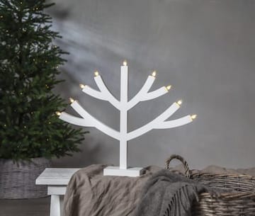 Grene lysestake 64 cm - hvit - Interiør - Dekorasjon & innredningsdetaljer - Julepynt & juledekorasjon