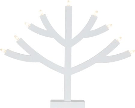 Grene lysestake 64 cm - hvit - Interiør - Dekorasjon & innredningsdetaljer - Julepynt & juledekorasjon
