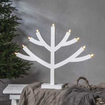 Grene lysestake 64 cm - hvit - Interiør - Dekorasjon & innredningsdetaljer - Julepynt & juledekorasjon