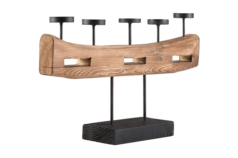 Guatemala Lysestake 36 cm, Tre / Natur