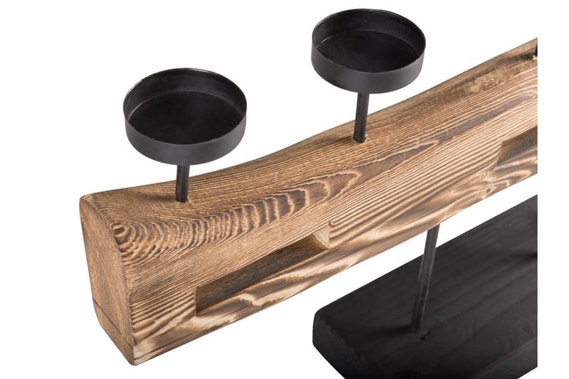 Guatemala Lysestake 36 cm - Tre / Natur - Interiør - Dekorasjon & innredningsdetaljer