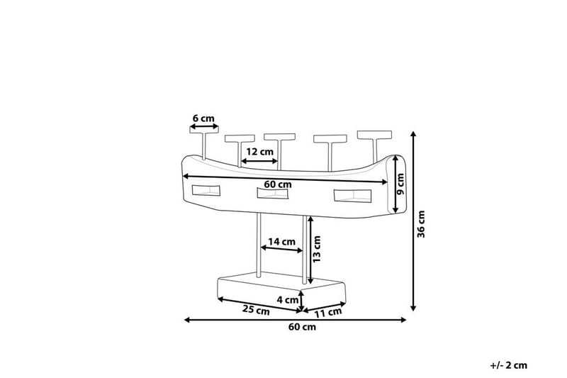 Guatemala Lysestake 36 cm - Tre / Natur - Interiør - Dekorasjon & innredningsdetaljer