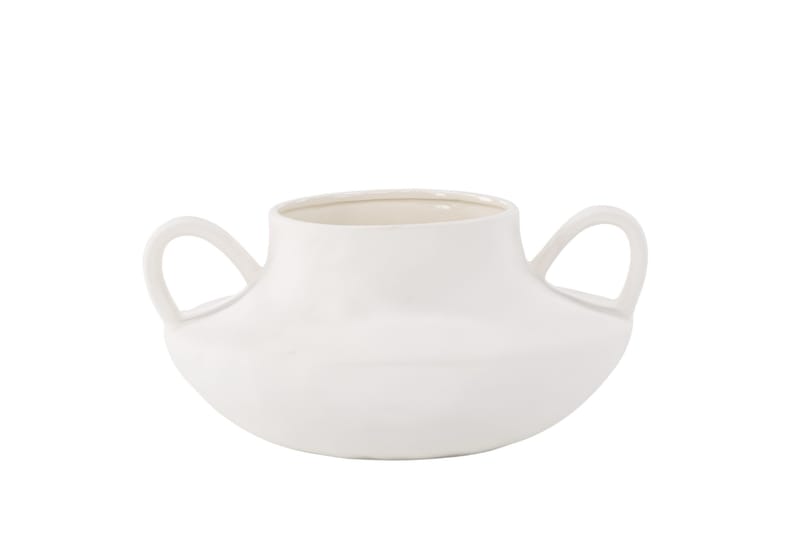 Holda Krukke 29 cm - Offwhite - Interiør - Dekorasjon & innredningsdetaljer - Krukker