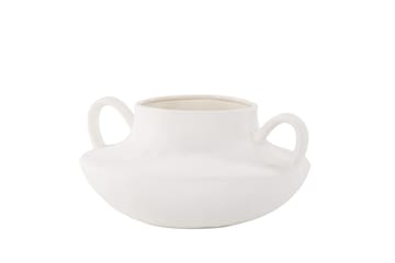 Holda Krukke 29 cm - Offwhite - Interiør - Dekorasjon & innredningsdetaljer - Krukker