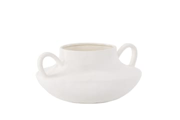 Holda Krukke 29 cm - Offwhite - Interiør - Dekorasjon & innredningsdetaljer - Krukker
