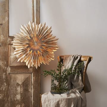Ice papirstjerne 50 cm - beige - Interiør - Dekorasjon & innredningsdetaljer - Julepynt & juledekorasjon