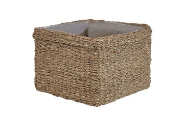 Inomhuskruka Beliani Rivuline set om 3 Nature||Beige - Interiør - Dekorasjon & innredningsdetaljer - Krukker