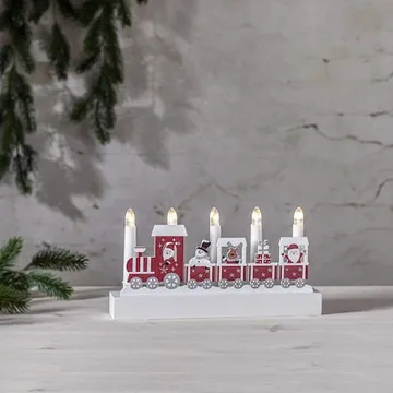 Jolly lysestake 28 cm - flerfarget - Interiør - Dekorasjon & innredningsdetaljer - Julepynt & juledekorasjon