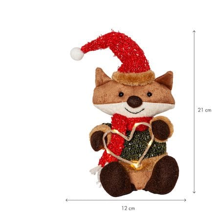 Joylight dekorasjonsfigur 12 cm - brun - Interiør - Dekorasjon & innredningsdetaljer - Julepynt & juledekorasjon