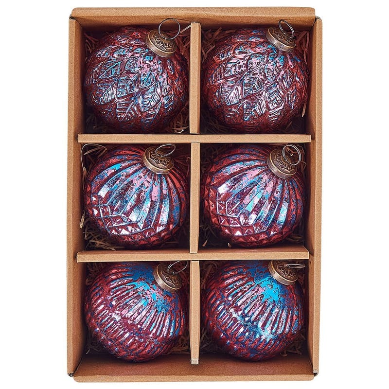 Julekule Astral Sett med 6 - Interiør - Dekorasjon & innredningsdetaljer - Julepynt & juledekorasjon - Juletrepynt