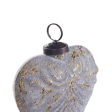 Julekule Feriable Set med 4 - Grå, Sølv, Gull - Interiør - Dekorasjon & innredningsdetaljer - Julepynt & juledekorasjon - Juletrepynt