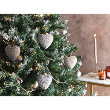 Julekule Feriable Set med 4 - Grå, Sølv, Gull - Interiør - Dekorasjon & innredningsdetaljer - Julepynt & juledekorasjon - Juletrepynt