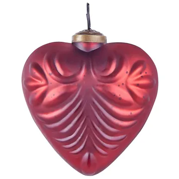 Julekule Feriable Set med 4 - Rød, Gull - Interiør - Dekorasjon & innredningsdetaljer - Julepynt & juledekorasjon - Juletrepynt