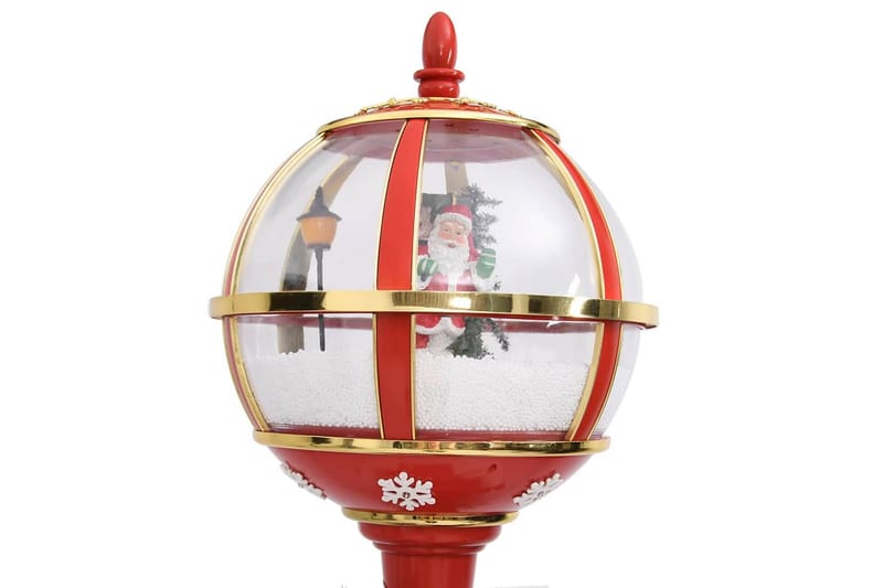 beBasic Julegatelampe med julenisse 175 cm LED - RÃ¸d - Julepynt & juledekorasjon - Jul lys