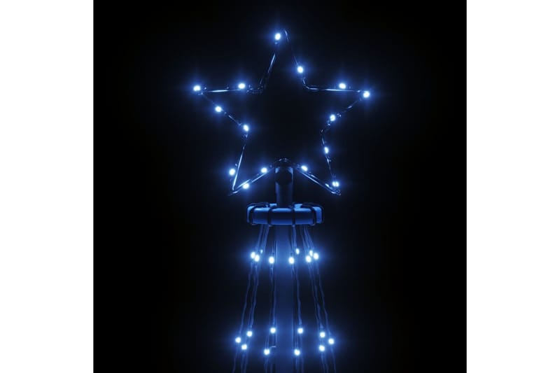 beBasic Juletre kjegleformet blå 1134 lysdioder 230x800 cm - Plastjuletre