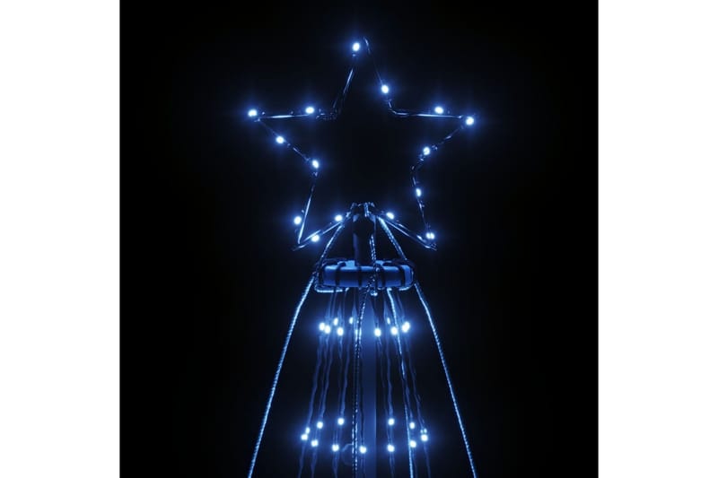 beBasic Juletre med bakkeplugg blå 1134 lysdioder 800 cm - Plastjuletre