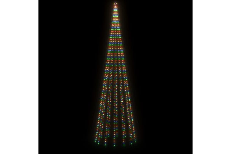 beBasic Juletre med bakkeplugg flerfarget 1134 lysdioder 800 cm - Plastjuletre