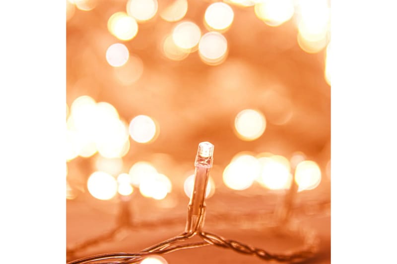 beBasic LED-strenglys med 1000 lysdioder varmhvit 100 m PVC - Julepynt & juledekorasjon - Jul lys