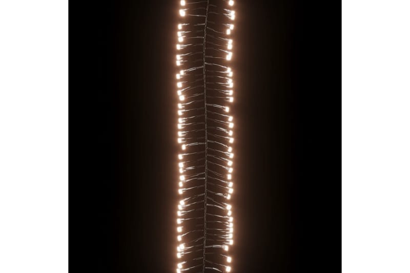 beBasic LED-strenglys med 400 lysdioder varmhvit 8 m PVC - Julepynt & juledekorasjon - Jul lys