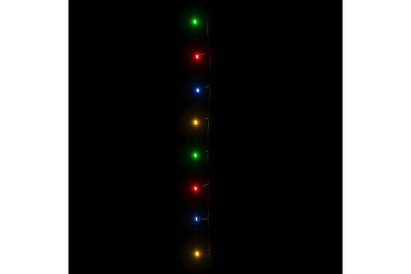 beBasic LED-strenglys med 600 lysdioder flerfarget 60 m PVC - Julepynt & juledekorasjon - Jul lys