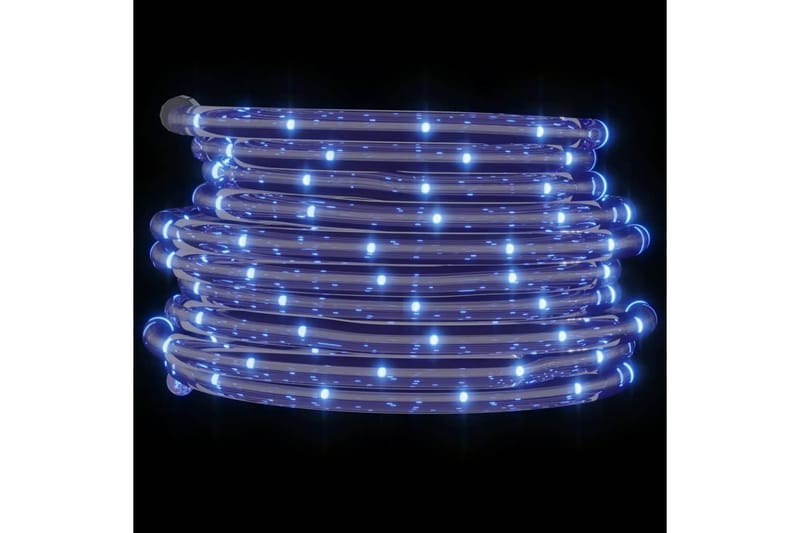 beBasic Taulys med 120 lysdioder kaldhvit 5 m PVC - Hvit - Julepynt & juledekorasjon - Jul lys