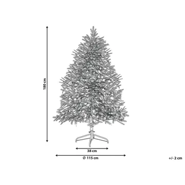 Brisco Snøfull Plastgran 180 cm - Hvit/Grønn - Interiør - Dekorasjon & innredningsdetaljer - Julepynt & juledekorasjon - Plastjuletre