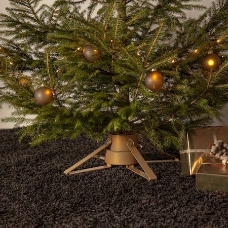 Granig juletrefot 50 cm - gull - Interiør - Dekorasjon & innredningsdetaljer - Julepynt & juledekorasjon
