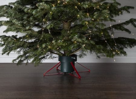 Granig juletrefot 57 cm - grønn/rød - Interiør - Dekorasjon & innredningsdetaljer - Julepynt & juledekorasjon
