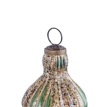 Julekule Brillant Sett med 8 - Gull, Grønn - Interiør - Dekorasjon & innredningsdetaljer - Julepynt & juledekorasjon - Juletrepynt