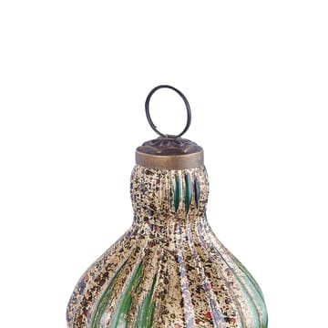 Julekule Brillant Sett med 8 - Gull, Grønn - Interiør - Dekorasjon & innredningsdetaljer - Julepynt & juledekorasjon - Juletrepynt