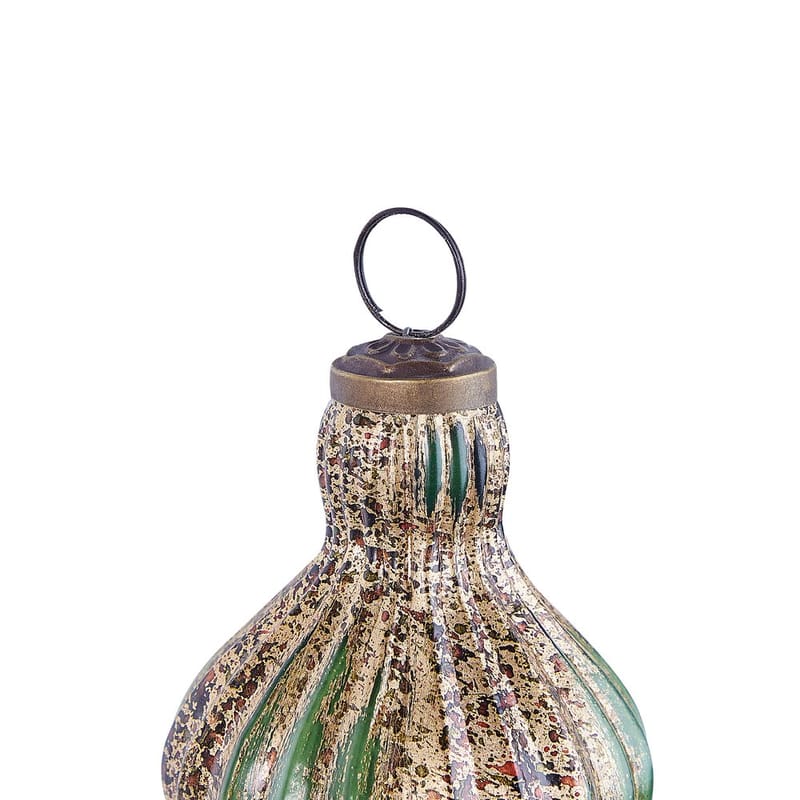 Julekule Brillant Sett med 8 - Gull, Grønn - Interiør - Dekorasjon & innredningsdetaljer - Julepynt & juledekorasjon - Juletrepynt