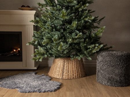 Granig Beskyttelseskant til juletre 62 cm - beigegrå - Interiør - Dekorasjon & innredningsdetaljer - Julepynt & juledekorasjon - Juletekstil - Juletrematte
