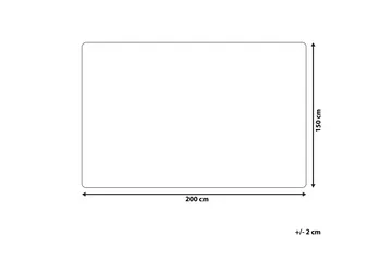 Taddart Pledd 150x200 cm Dobbeltsidig - Brun / Hvit - Interiør - Dekorasjon & innredningsdetaljer - Julepynt & juledekorasjon - Juletekstil - Juleteppe & Julepledd