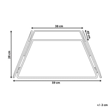 Juletrefot Mistel - Interiør - Dekorasjon & innredningsdetaljer - Julepynt & juledekorasjon - Juletekstil - Juletrematte