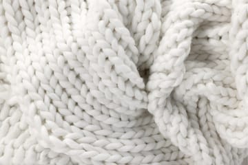 Kate Pledd 130x170 cm - Hvid - Tekstiler & tepper - Tepper & pledd