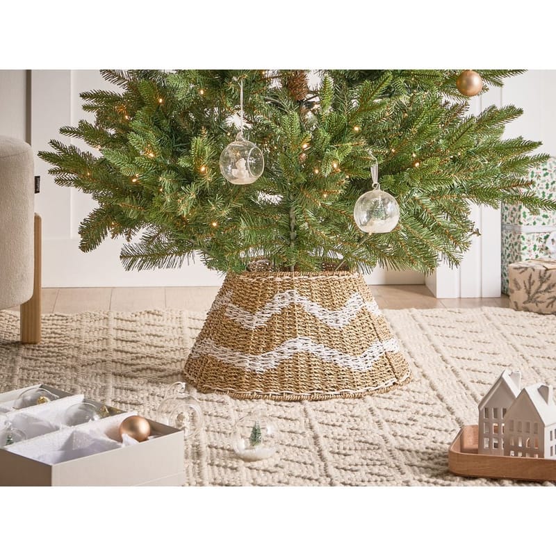 Juletrefot Hiver - Naturlig, Hvit 43x43x24 cm - Interiør - Dekorasjon & innredningsdetaljer - Julepynt & juledekorasjon