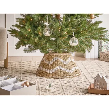 Juletrefot Hiver - Naturlig, Hvit 43x43x24 cm - Interiør - Dekorasjon & innredningsdetaljer - Julepynt & juledekorasjon