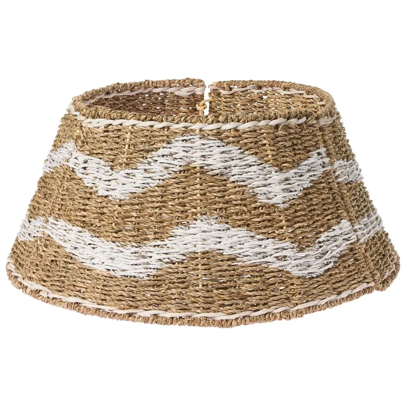 Juletrefot Hiver, Naturlig, Hvit 60x60x29 cm