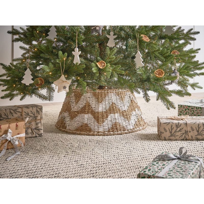 Juletrefot Hiver - Naturlig, Hvit 60x60x29 cm - Interiør - Dekorasjon & innredningsdetaljer - Julepynt & juledekorasjon