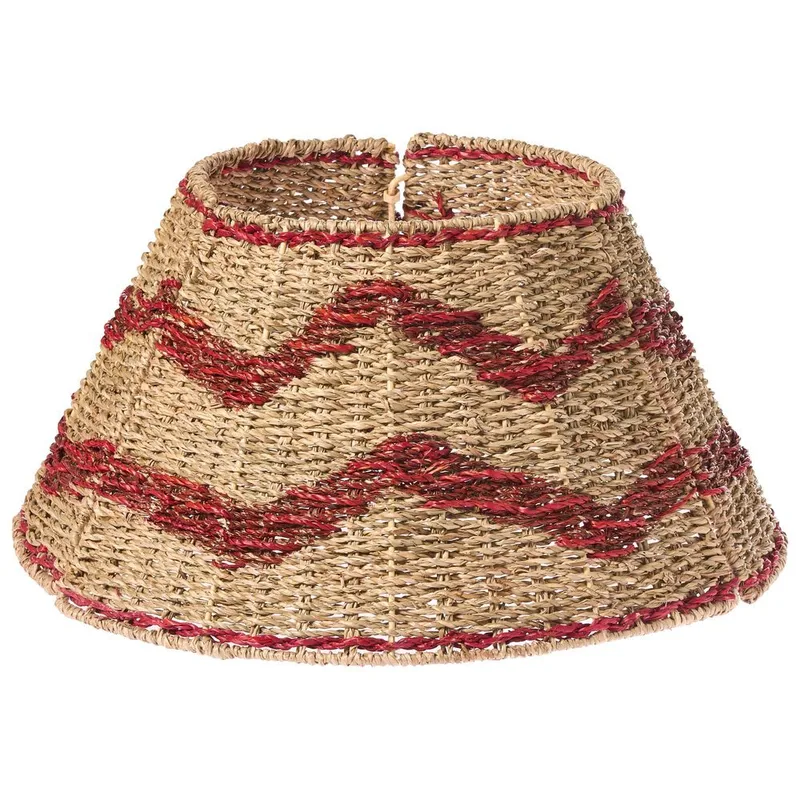 Juletrefot Hiver - Naturlig, Rød 43x43x24 cm - Interiør - Dekorasjon & innredningsdetaljer - Julepynt & juledekorasjon