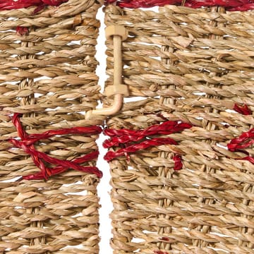 Juletrefot Hiver - Naturlig, Rød 43x43x24 cm - Interiør - Dekorasjon & innredningsdetaljer - Julepynt & juledekorasjon