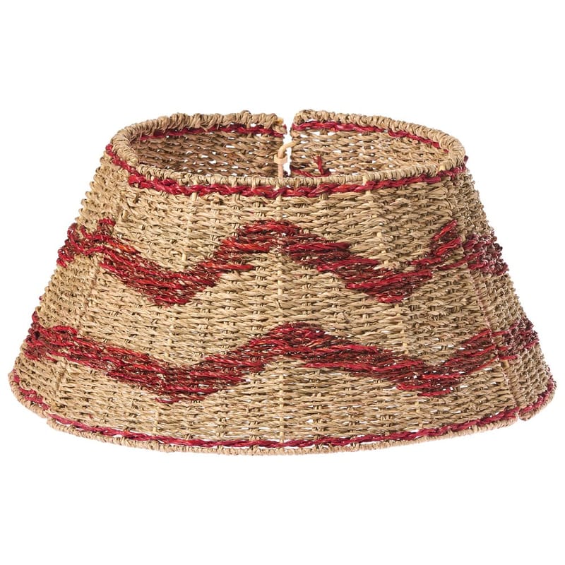 Juletrefot Hiver, Naturlig, Rød 51x51x24 cm