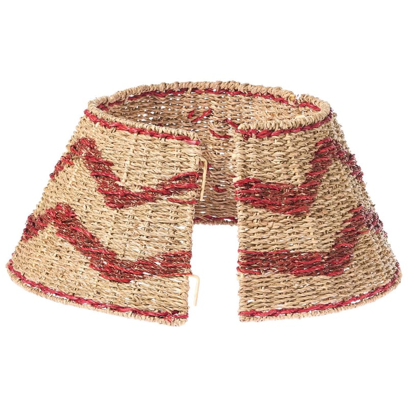 Juletrefot Hiver - Naturlig, Rød 51x51x24 cm - Interiør - Dekorasjon & innredningsdetaljer - Julepynt & juledekorasjon