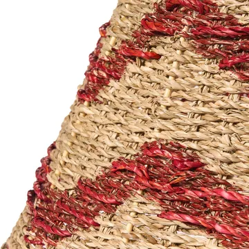 Juletrefot Hiver - Naturlig, Rød 51x51x24 cm - Interiør - Dekorasjon & innredningsdetaljer - Julepynt & juledekorasjon