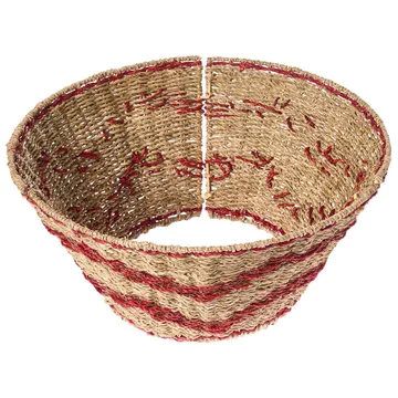 Juletrefot Hiver - Naturlig, Rød 51x51x24 cm - Interiør - Dekorasjon & innredningsdetaljer - Julepynt & juledekorasjon