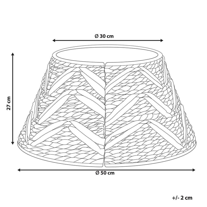 Juletrefot Sapin - 50x50x27 cm - Interiør - Dekorasjon & innredningsdetaljer - Julepynt & juledekorasjon