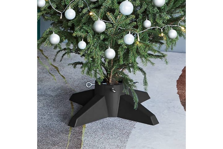Juletrestativ grå 55,5x55,5x15 cm - Grå - Julepynt & juledekorasjon - Juletrefot