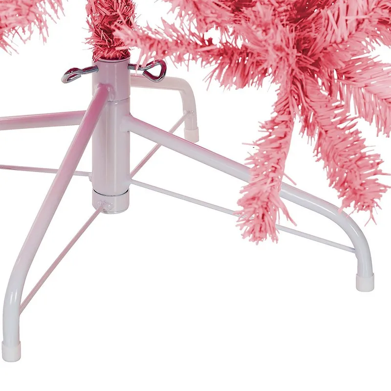 Kunstig Juletre Farnham - Rosa 150x150x210 cm - Interiør - Dekorasjon & innredningsdetaljer - Julepynt & juledekorasjon - Plastjuletre