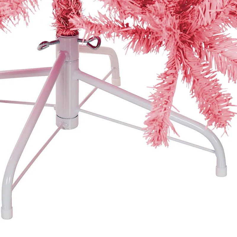 Kunstig Juletre Farnham - Rosa 150x150x210 cm - Interiør - Dekorasjon & innredningsdetaljer - Julepynt & juledekorasjon - Plastjuletre